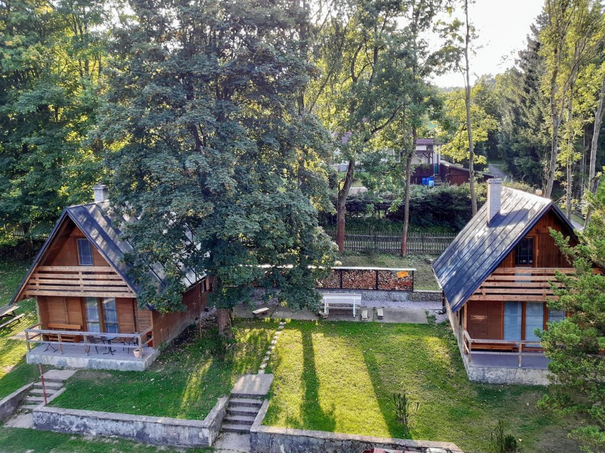 Chatky Lesna Jiretin pod Jedlovou Exterior photo